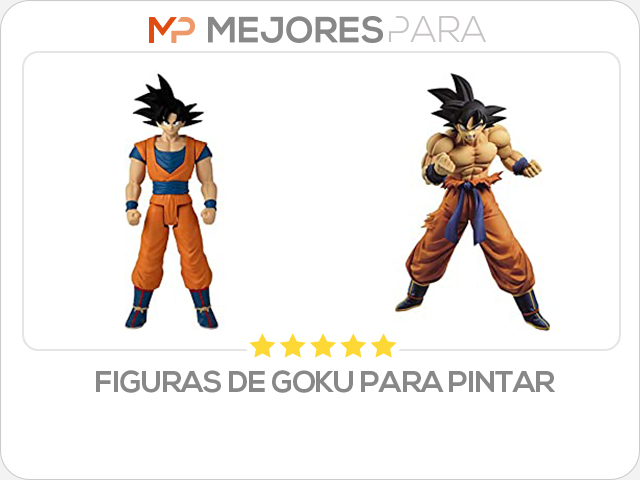 figuras de goku para pintar