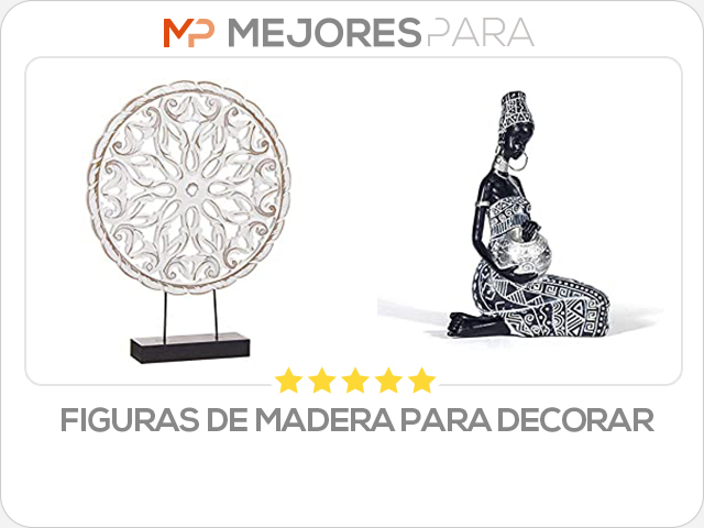 figuras de madera para decorar