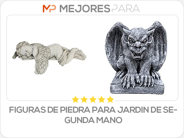 figuras de piedra para jardin de segunda mano