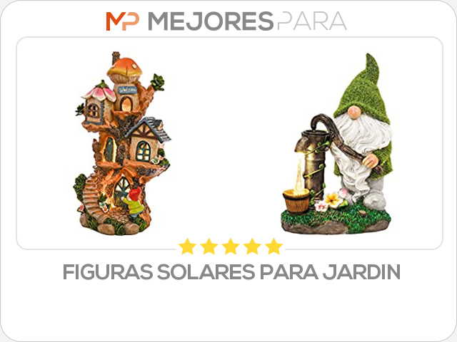 figuras solares para jardin