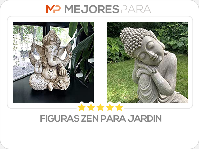 figuras zen para jardin