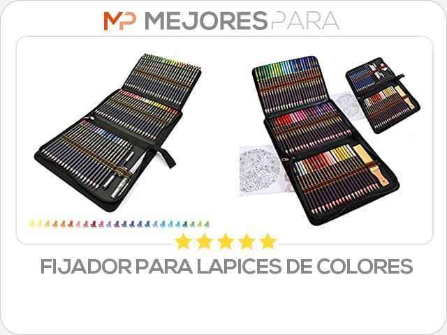 fijador para lapices de colores