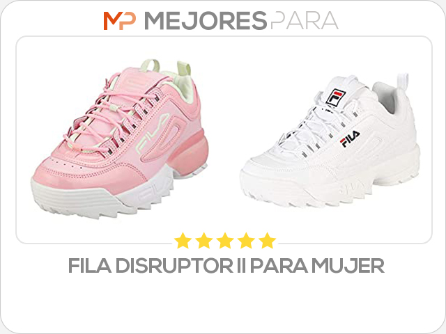 fila disruptor ii para mujer