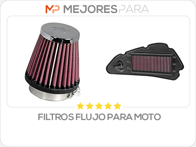 filtros flujo para moto