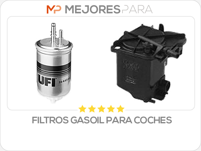 filtros gasoil para coches