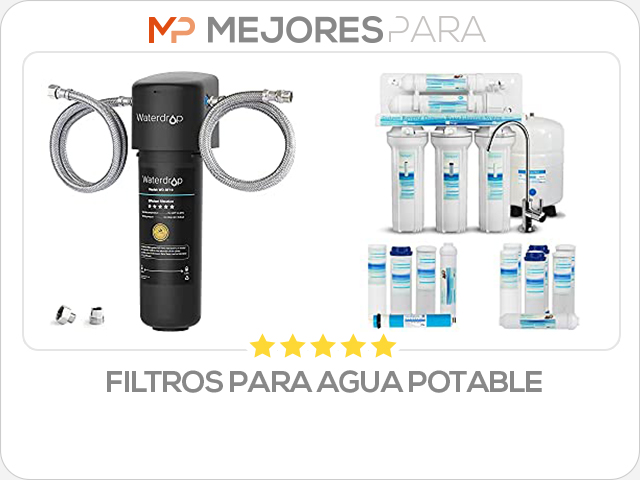 filtros para agua potable