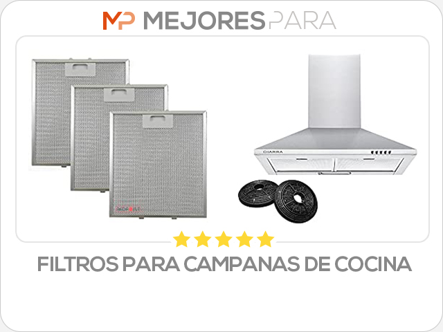 filtros para campanas de cocina