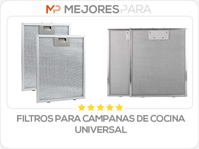 filtros para campanas de cocina universal