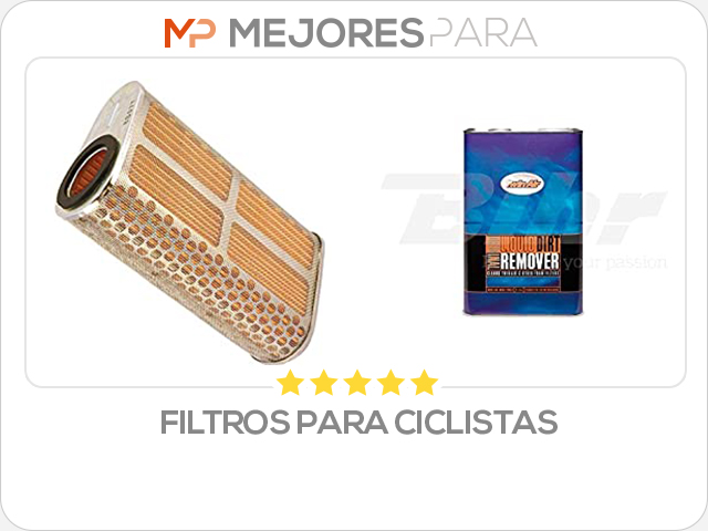 filtros para ciclistas