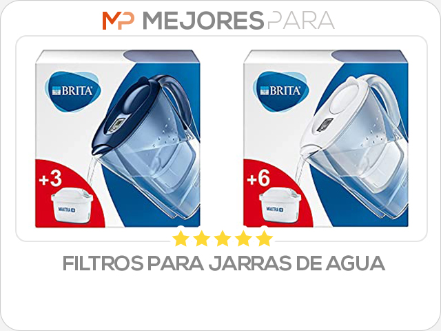 filtros para jarras de agua