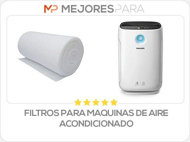 filtros para maquinas de aire acondicionado