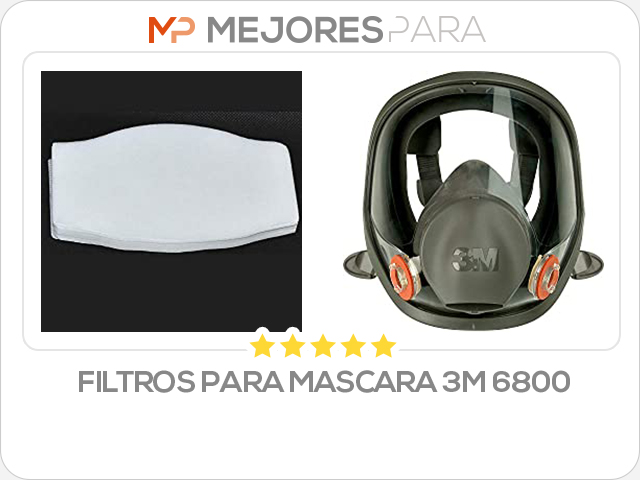 filtros para mascara 3m 6800