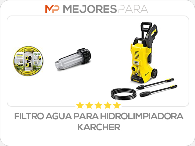 filtro agua para hidrolimpiadora karcher