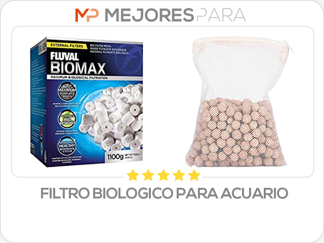 filtro biologico para acuario