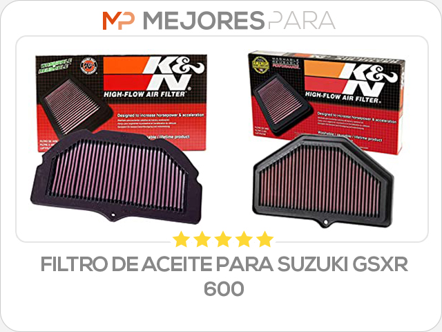 filtro de aceite para suzuki gsxr 600