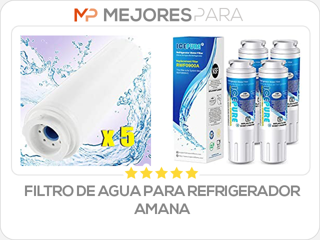 filtro de agua para refrigerador amana