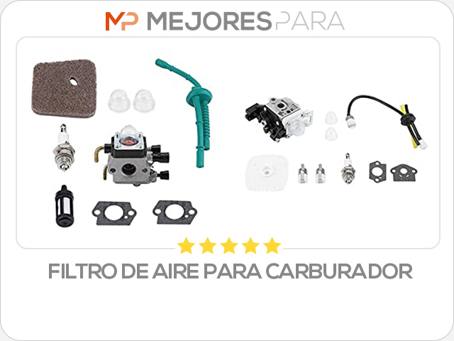 filtro de aire para carburador