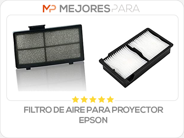 filtro de aire para proyector epson