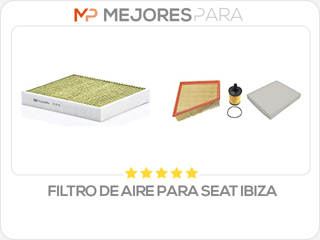 filtro de aire para seat ibiza