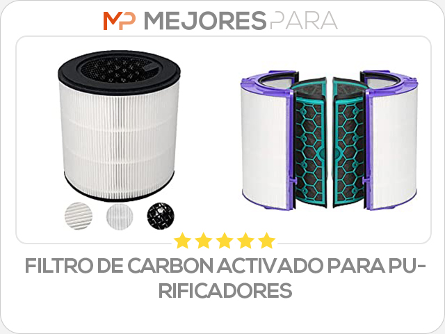 filtro de carbon activado para purificadores