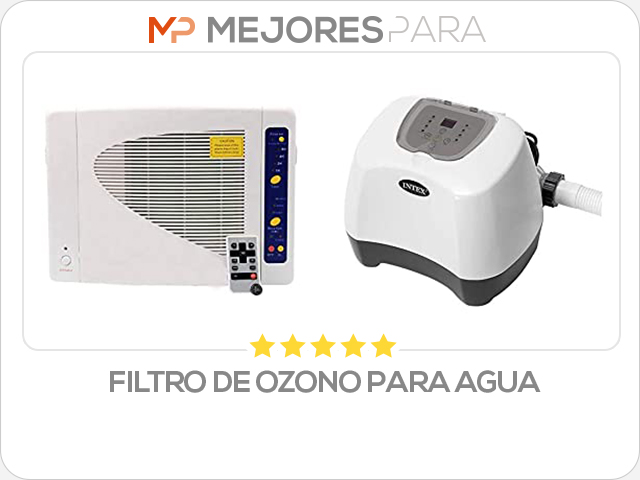 filtro de ozono para agua