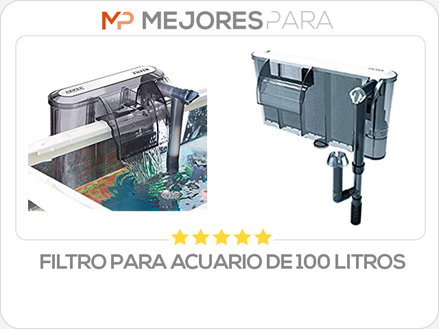 filtro para acuario de 100 litros