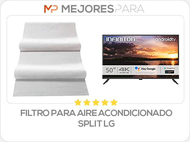 filtro para aire acondicionado split lg