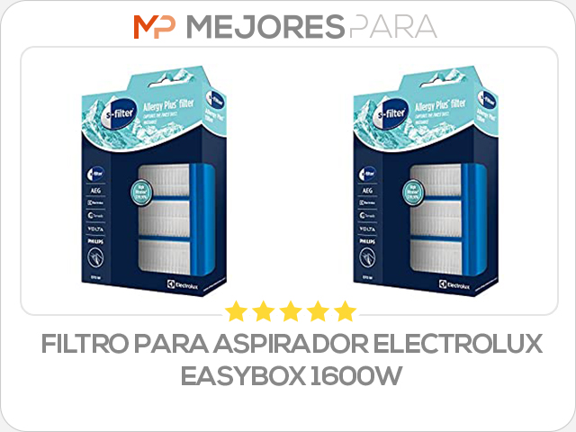 filtro para aspirador electrolux easybox 1600w