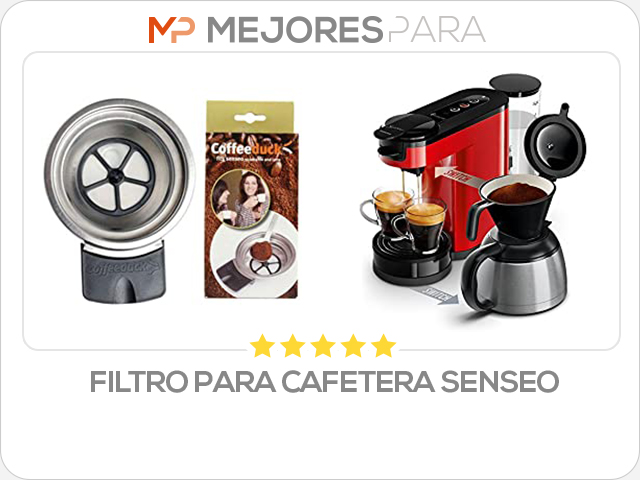 filtro para cafetera senseo