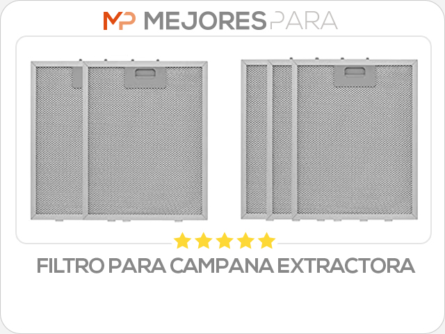 filtro para campana extractora