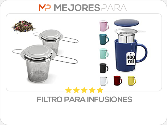 filtro para infusiones