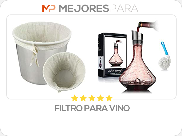 filtro para vino