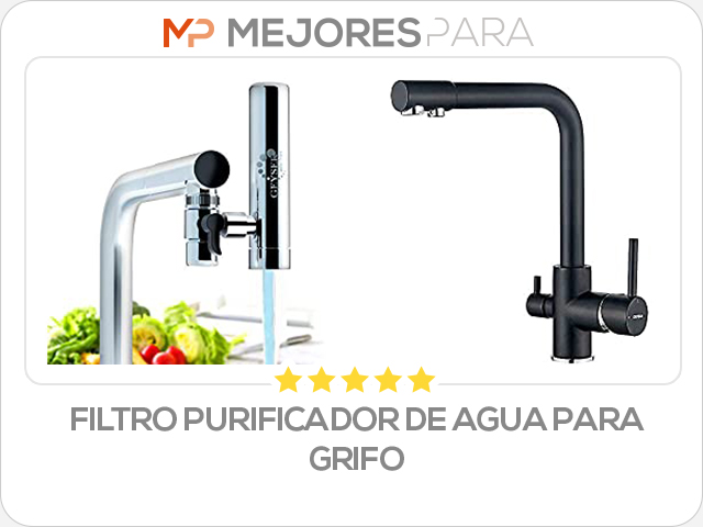 filtro purificador de agua para grifo