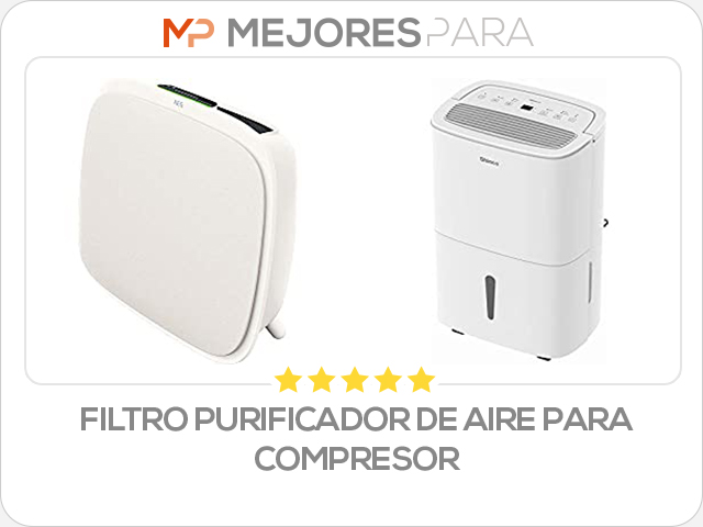 filtro purificador de aire para compresor