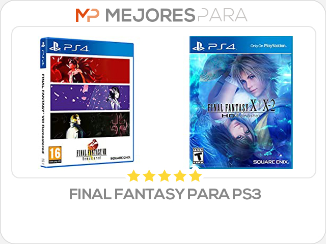 final fantasy para ps3