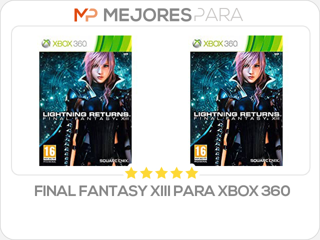 final fantasy xiii para xbox 360