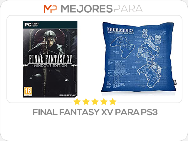 final fantasy xv para ps3