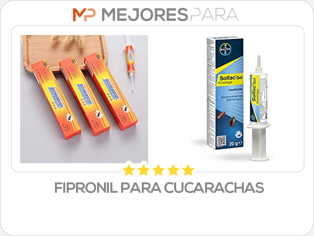 fipronil para cucarachas