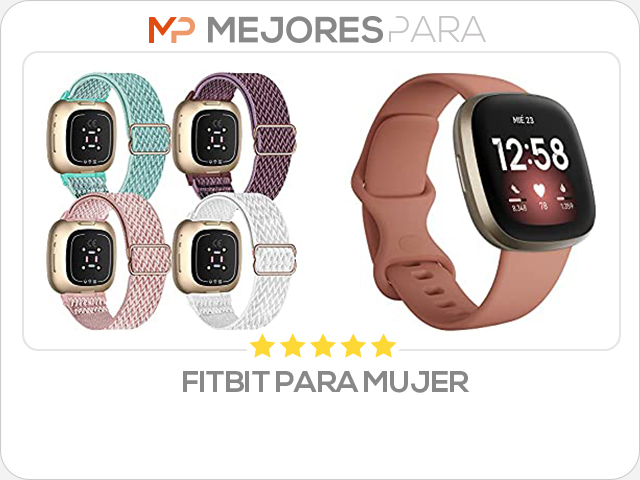 fitbit para mujer