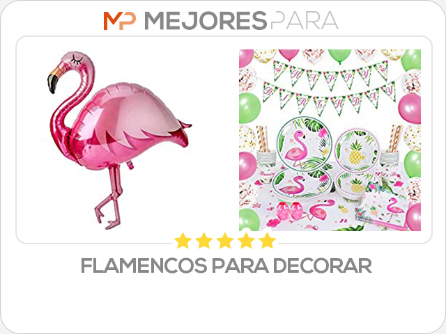 flamencos para decorar