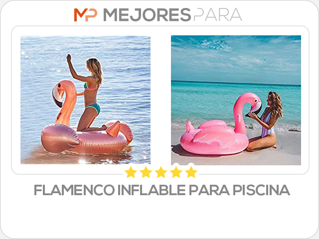 flamenco inflable para piscina