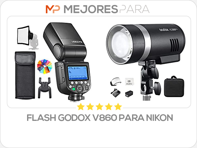 flash godox v860 para nikon