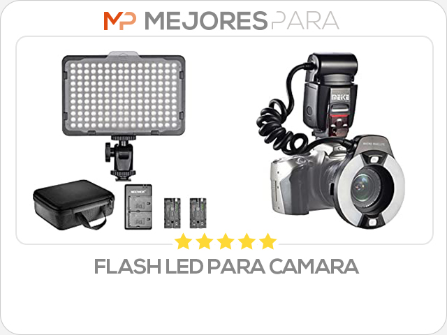 flash led para camara