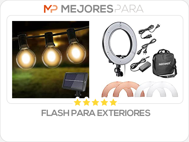 flash para exteriores