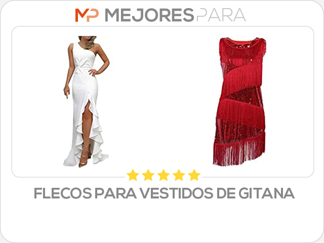 flecos para vestidos de gitana