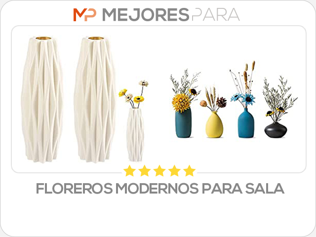 floreros modernos para sala