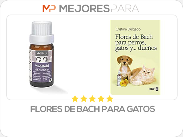 flores de bach para gatos