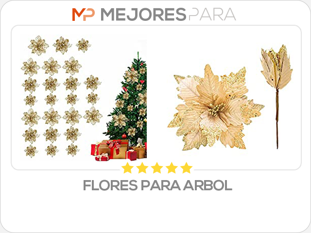 flores para arbol