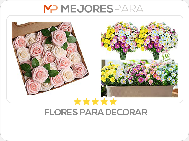 flores para decorar