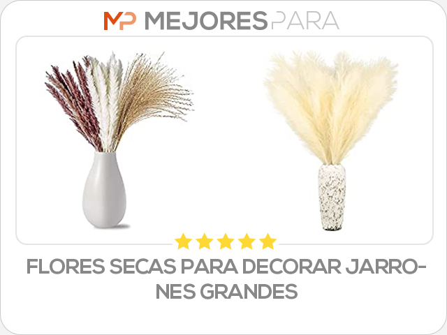 flores secas para decorar jarrones grandes